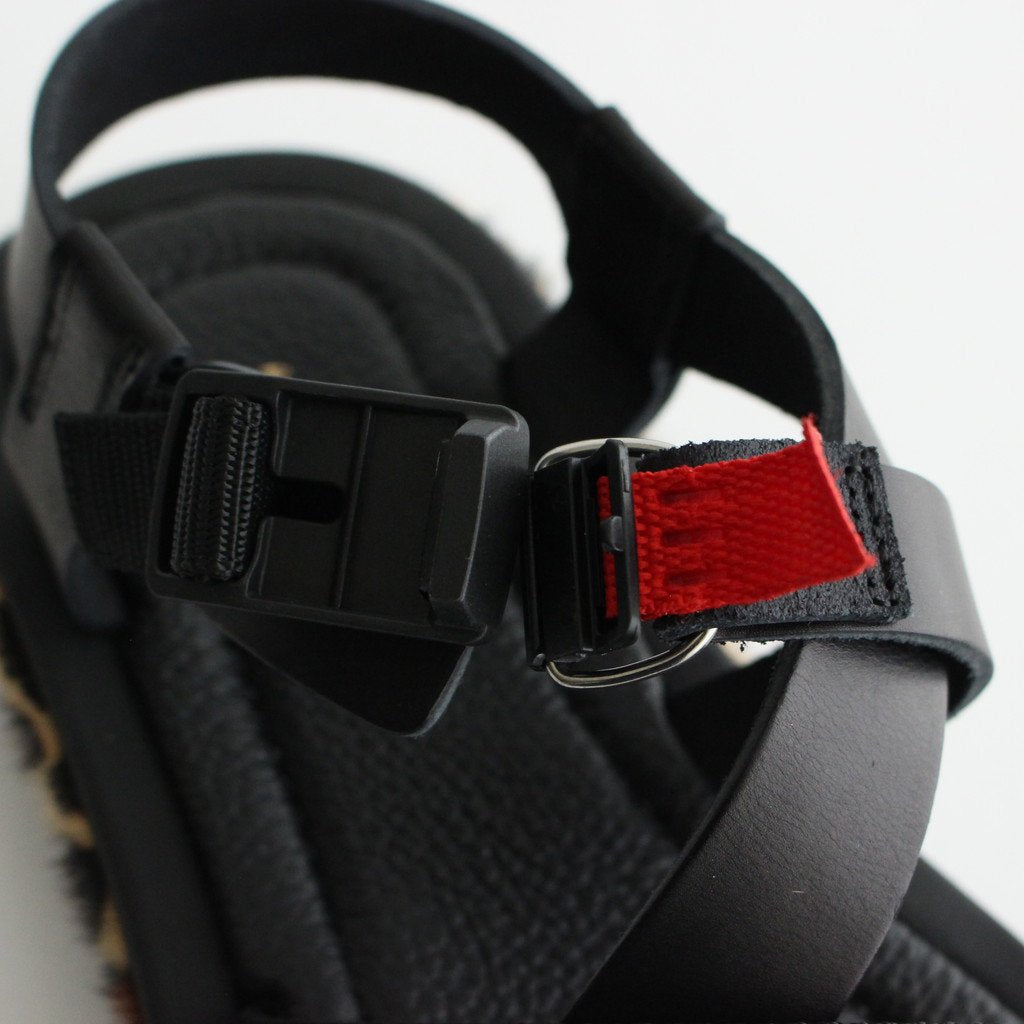 MEADOW SANDAL #BLACK/LEOPARD [RO-S-MDS]