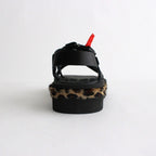 MEADOW SANDAL #BLACK/LEOPARD [RO-S-MDS]