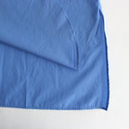 BROAD BAND COLLAR OVERSIZED SHIRT DRESS #BLUE [GL231-60085B]