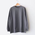 L/S OVERSIZED TEE #GRAY [GU231-70309B]