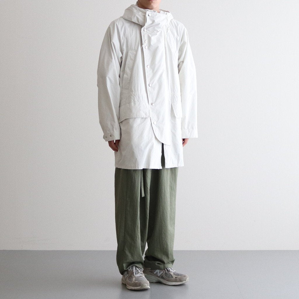 HOODED BLOUSON #FOG WHITE [YK23SS0459B]