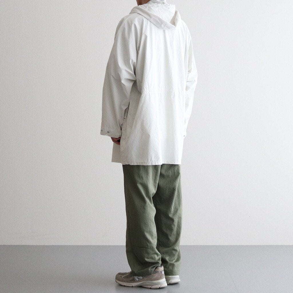 HOODED BLOUSON #FOG WHITE [YK23SS0459B]