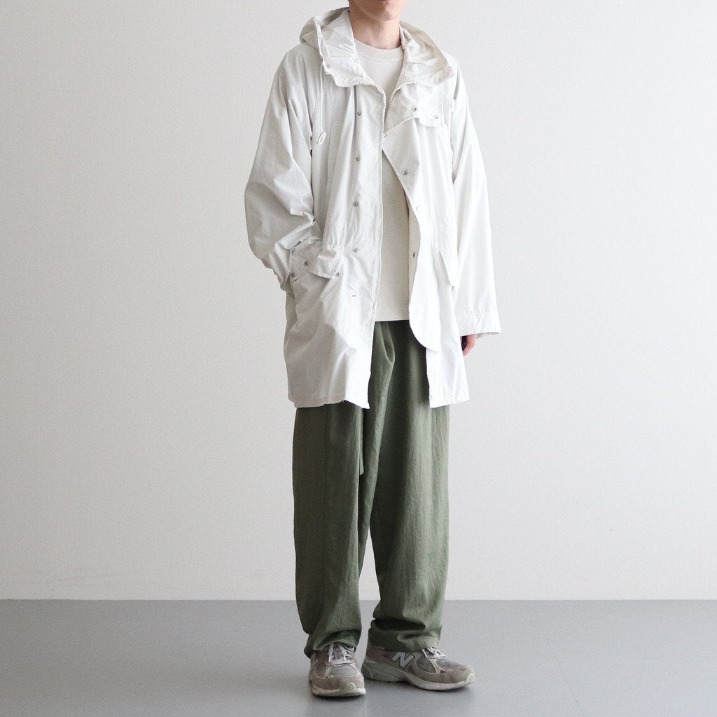 HOODED BLOUSON #FOG WHITE [YK23SS0459B]