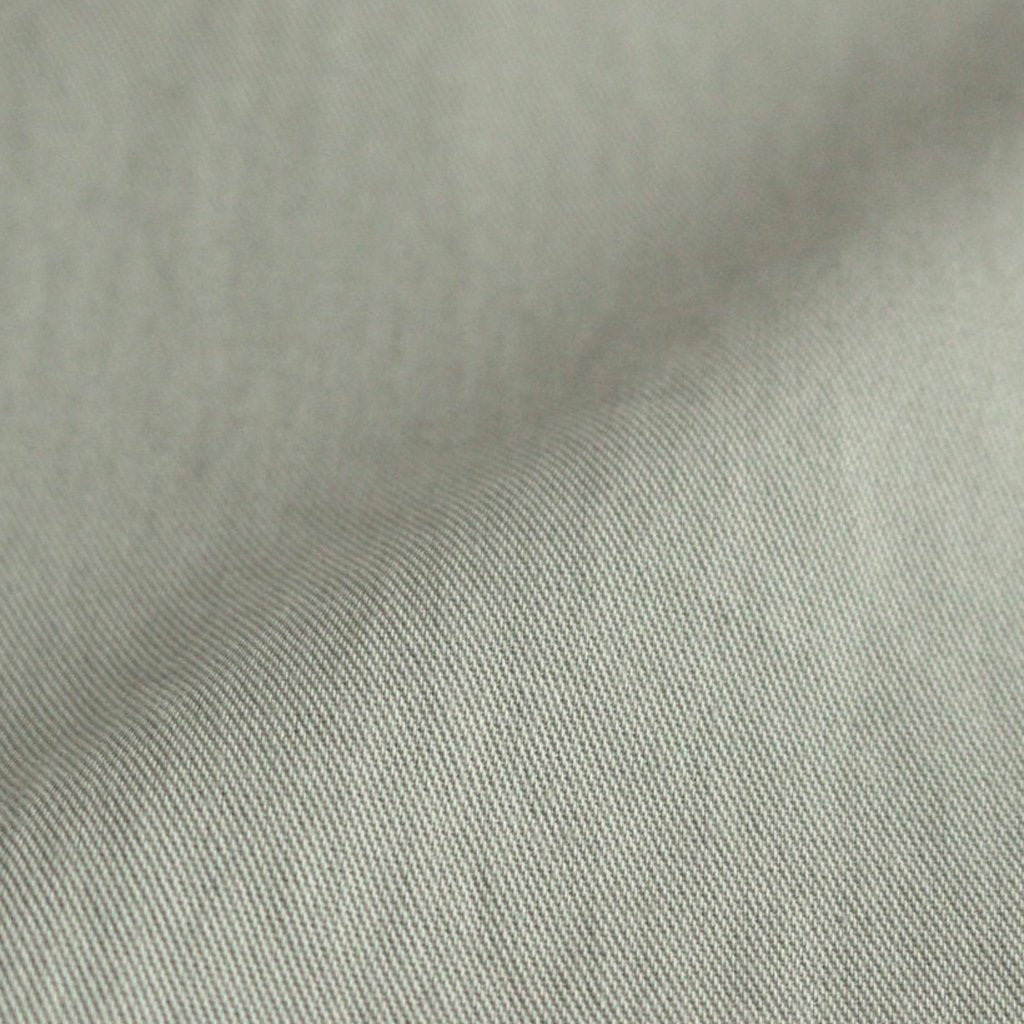 FCYLPT | 20/1・Strong twist twill cylinder pants #SAGE GRAY [GE_FR0802PF]