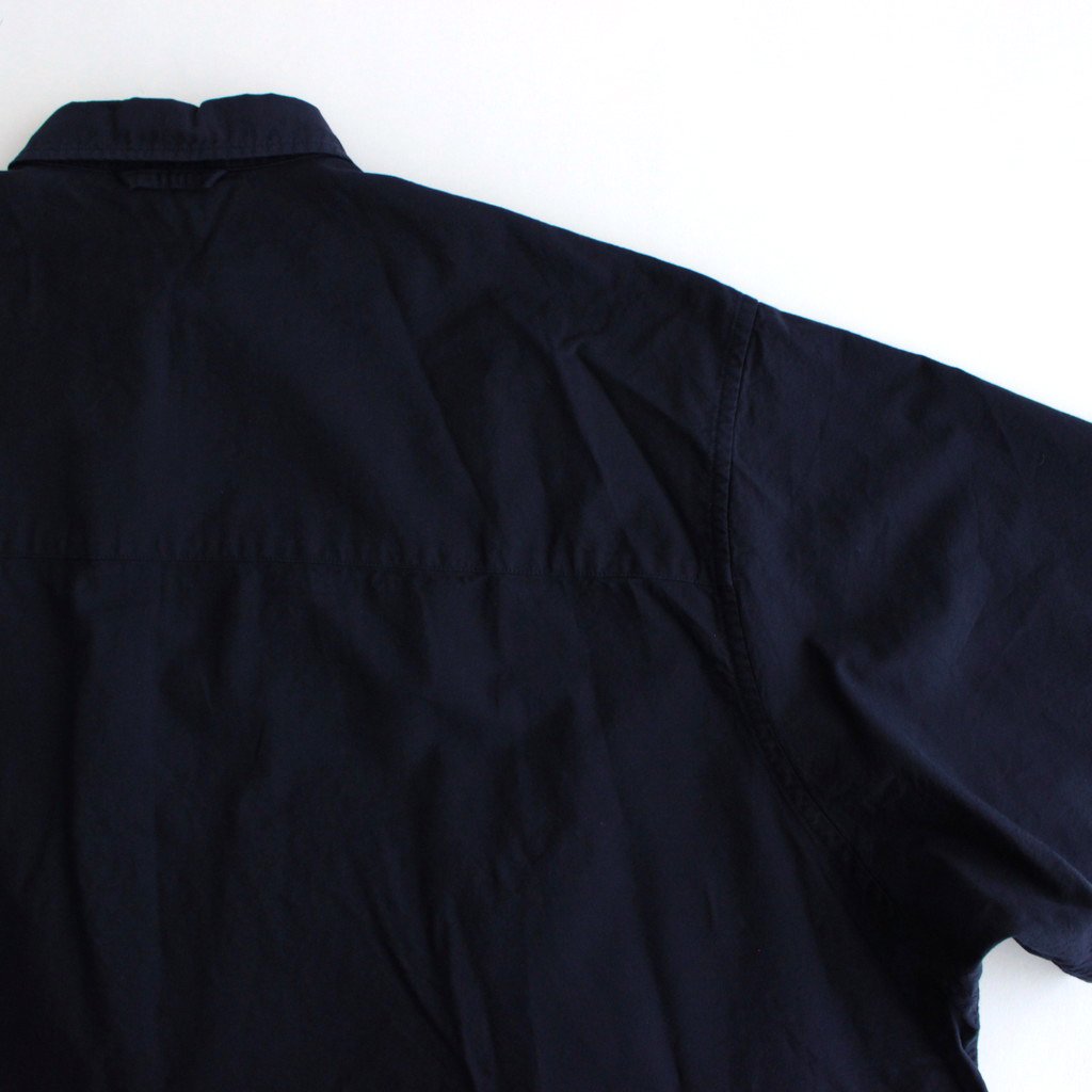 OXFORD FLAP POCKET S/S SHIRT #NAVY [FSW-22-SH_67]