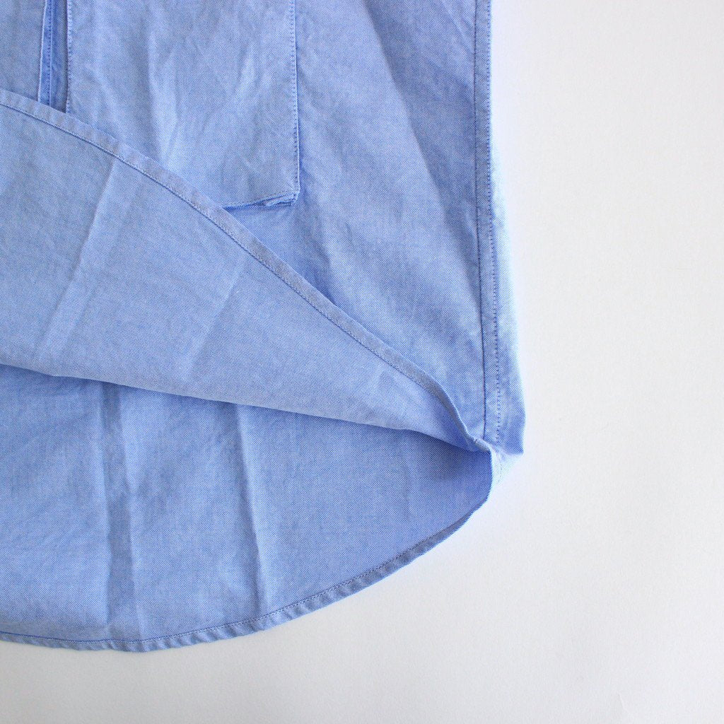 OXFORD FLAP POCKET L/S SHIRT #BLUE [FSW-22-SH_66]