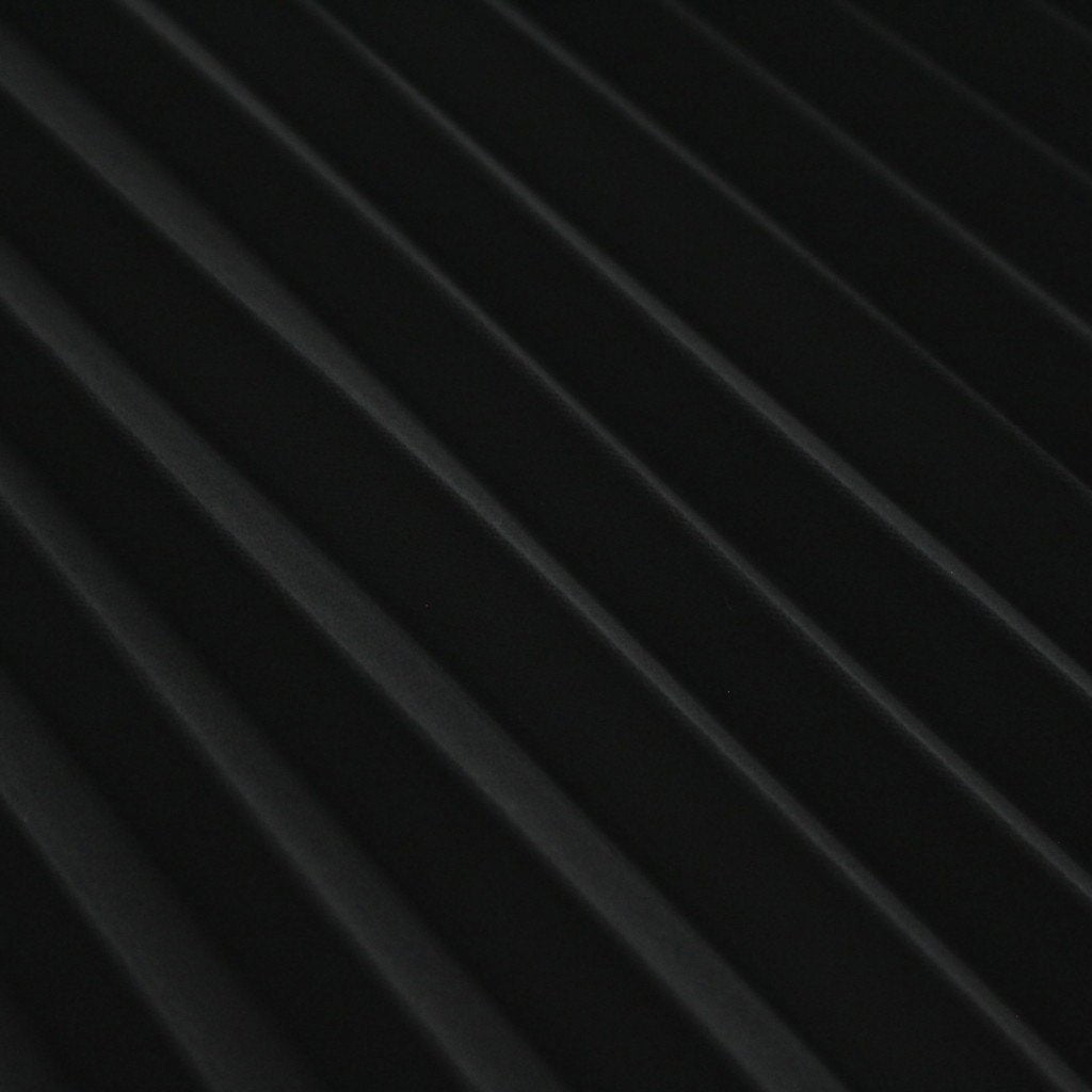 SATIN PLEATS SKIRT #BLACK [GL231-40297B]