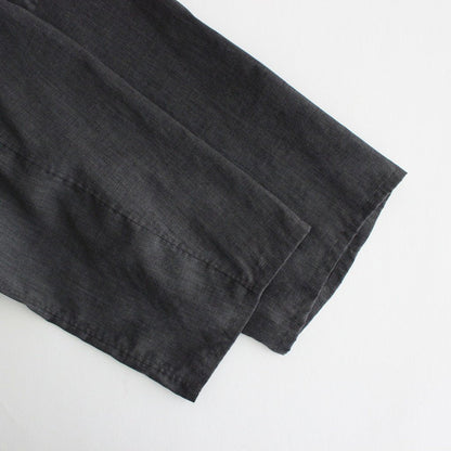 NOVR6S｜Coolmax Polyester &amp; Linen Tropical Small Color Wide Shirt #SLATE GRAY [GE_NC1505S6]