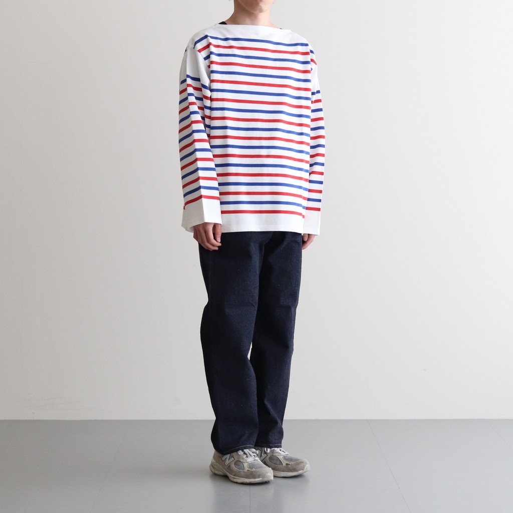 BASQUE SHIRT #TRICOLOR BORDER [H2301-CS001]