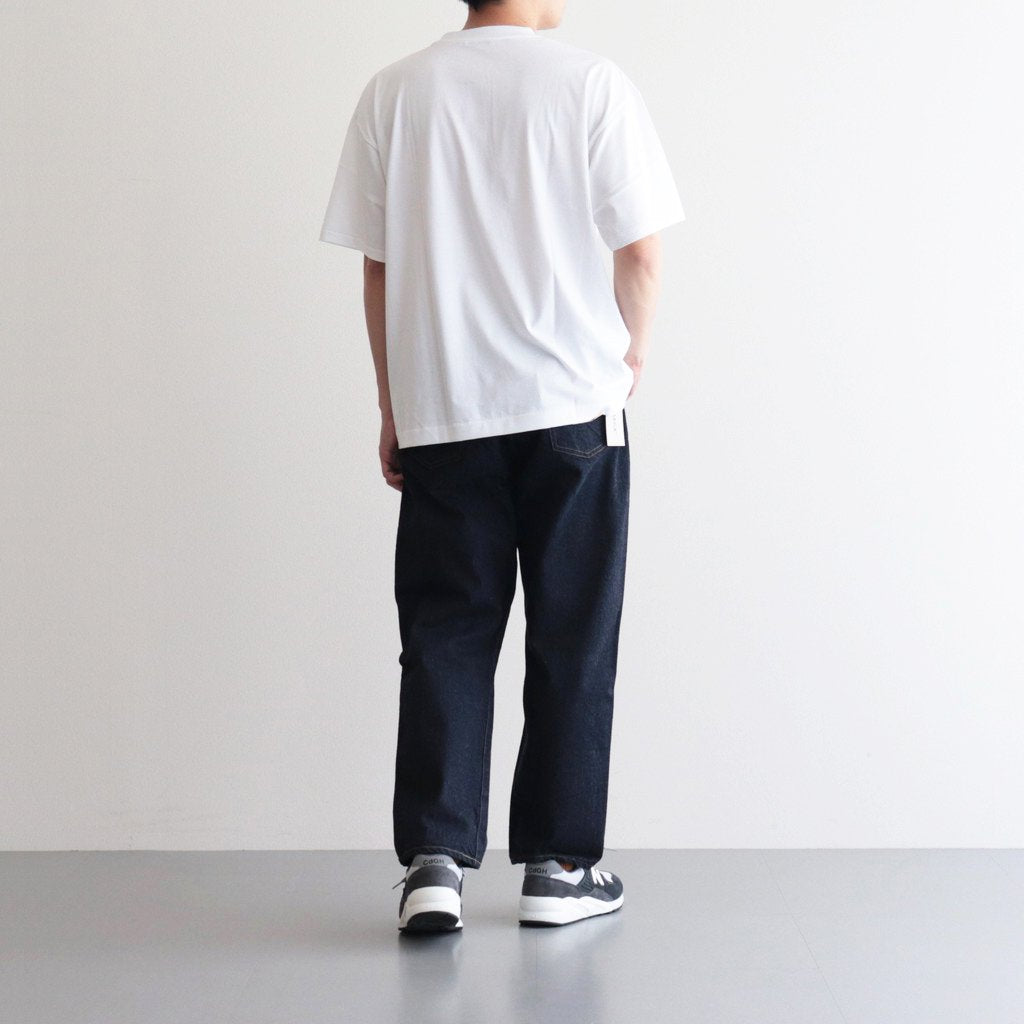 DENIM PANTS WIDE TAPERED #INDIGO [10-13W] _ YAECA | ヤエカ – ciacura