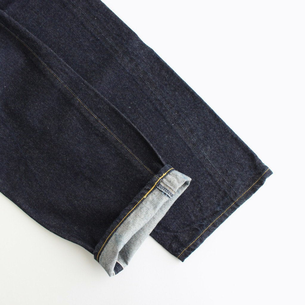 DENIM PANTS WIDE TAPERED #INDIGO [10-13W]