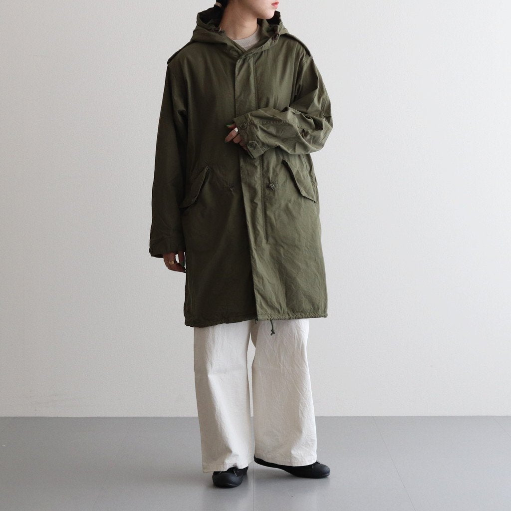 M-51 FIRLD PARKA #OLIVE POPLIN [23502] _ YAECA | ヤエカ – ciacura