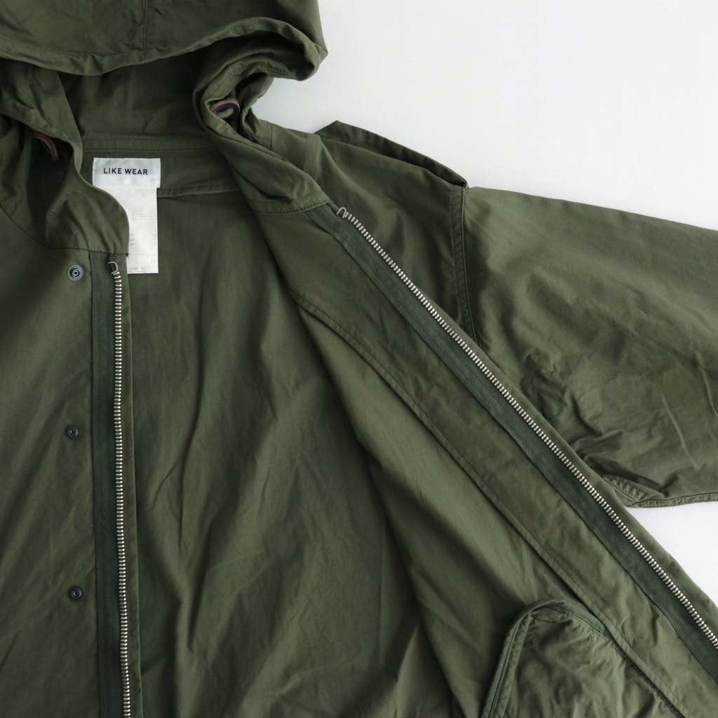 LIKE WEAR M-51 PARKA #OLIVE(POPLIN) [23502]