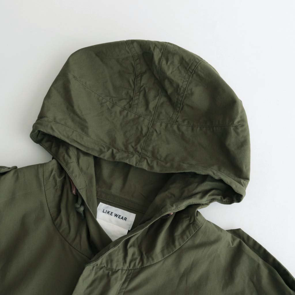 LIKE WEAR M-51 PARKA #OLIVE(POPLIN) [23502]