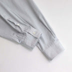 STRIPED BAND COLLAR SHIRTS #WHITE (NARROW) [YK23SS0472SH]