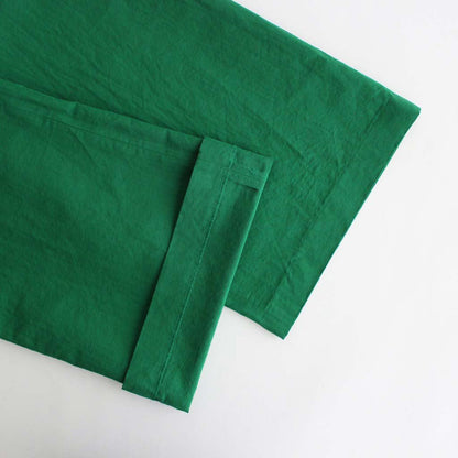 HIGH DENSITY FINX LINEN WEATHER PANTS #GREEN [A23SP06LW]