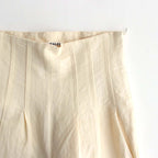 HIGH DENSITY FINX LINEN WEATHER PANTS #ECRU [A23SP06LW]