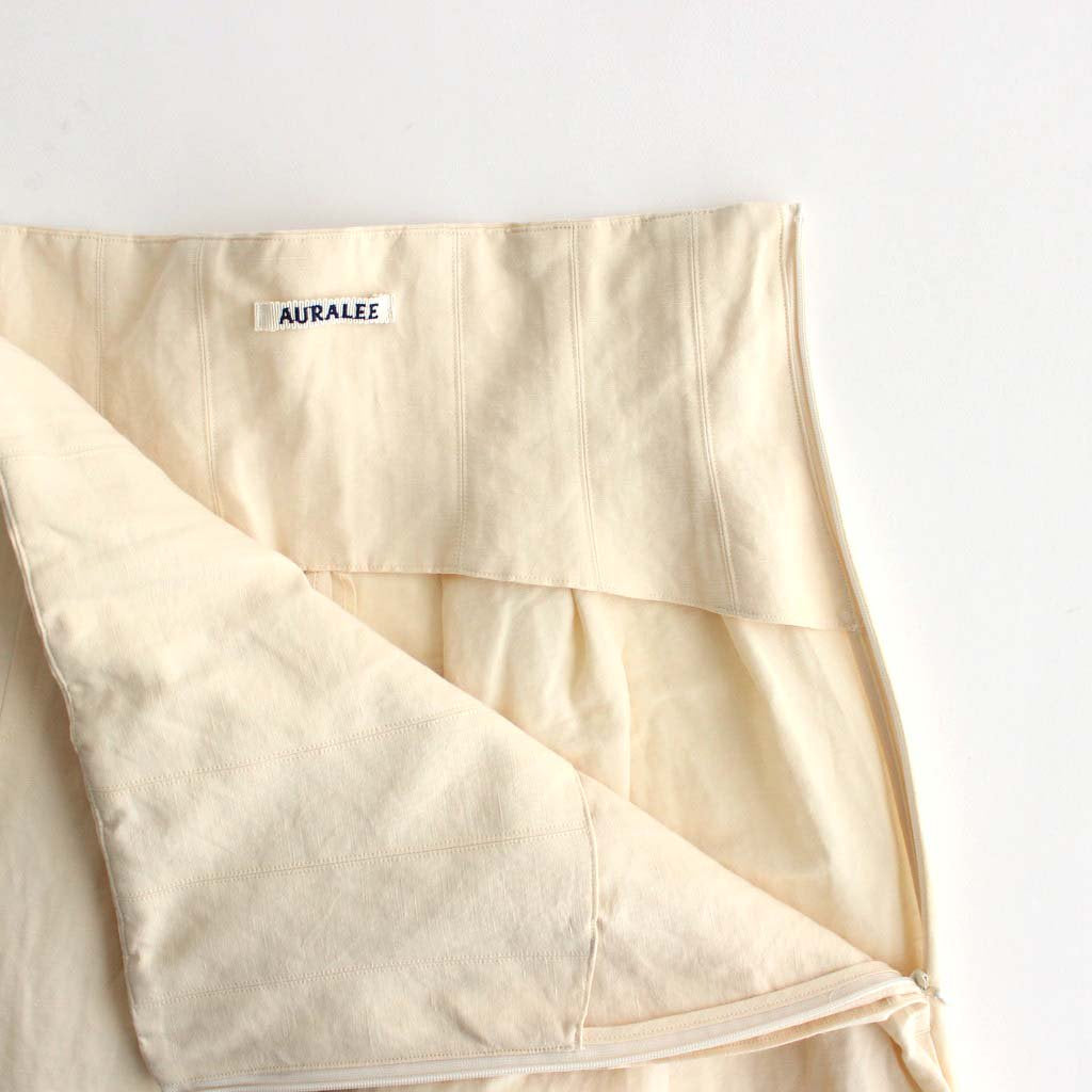 HIGH DENSITY FINX LINEN WEATHER PANTS #ECRU [A23SP06LW]