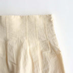 HIGH DENSITY FINX LINEN WEATHER PANTS #ECRU [A23SP06LW]