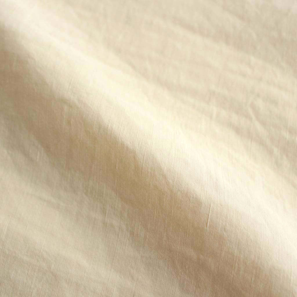 HIGH DENSITY FINX LINEN WEATHER PANTS #ECRU [A23SP06LW]