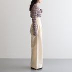 HIGH DENSITY FINX LINEN WEATHER PANTS #ECRU [A23SP06LW]