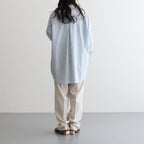 LIGHT WOOL MAX GABARDINE SLACKS #IVORY WHITE [A23SP06MG]