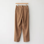LIGHT WOOL MAX GABARDINE SLACKS #BEIGE [A23SP06MG]