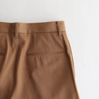 LIGHT WOOL MAX GABARDINE SLACKS #BEIGE [A23SP06MG]
