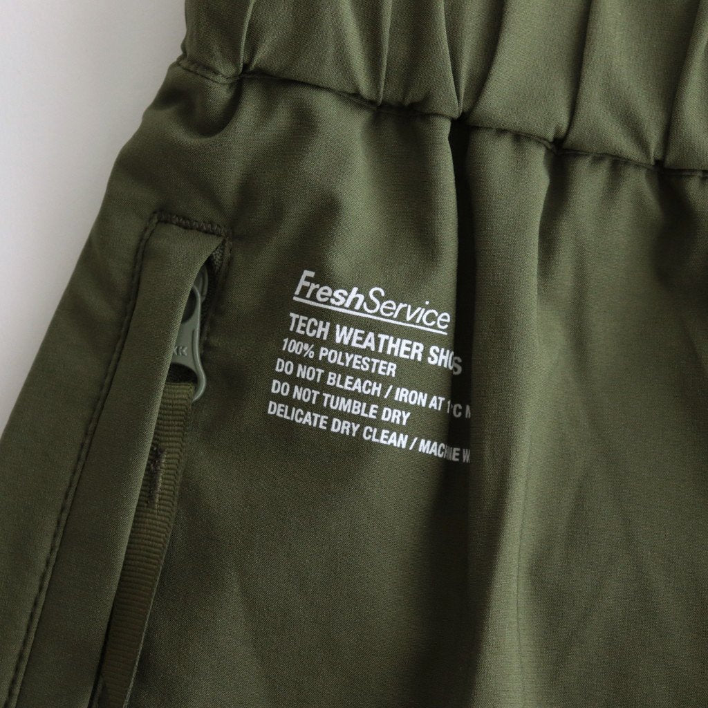 TECH WEATHER SHORTS #KHAKI [FSW-23-PT_104]