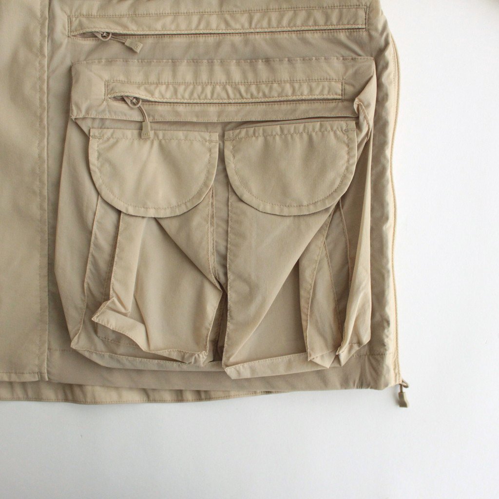 W'S TECH 2WAY PERFECT FISHING JACKET #L.BEIGE [BJ-28023L]