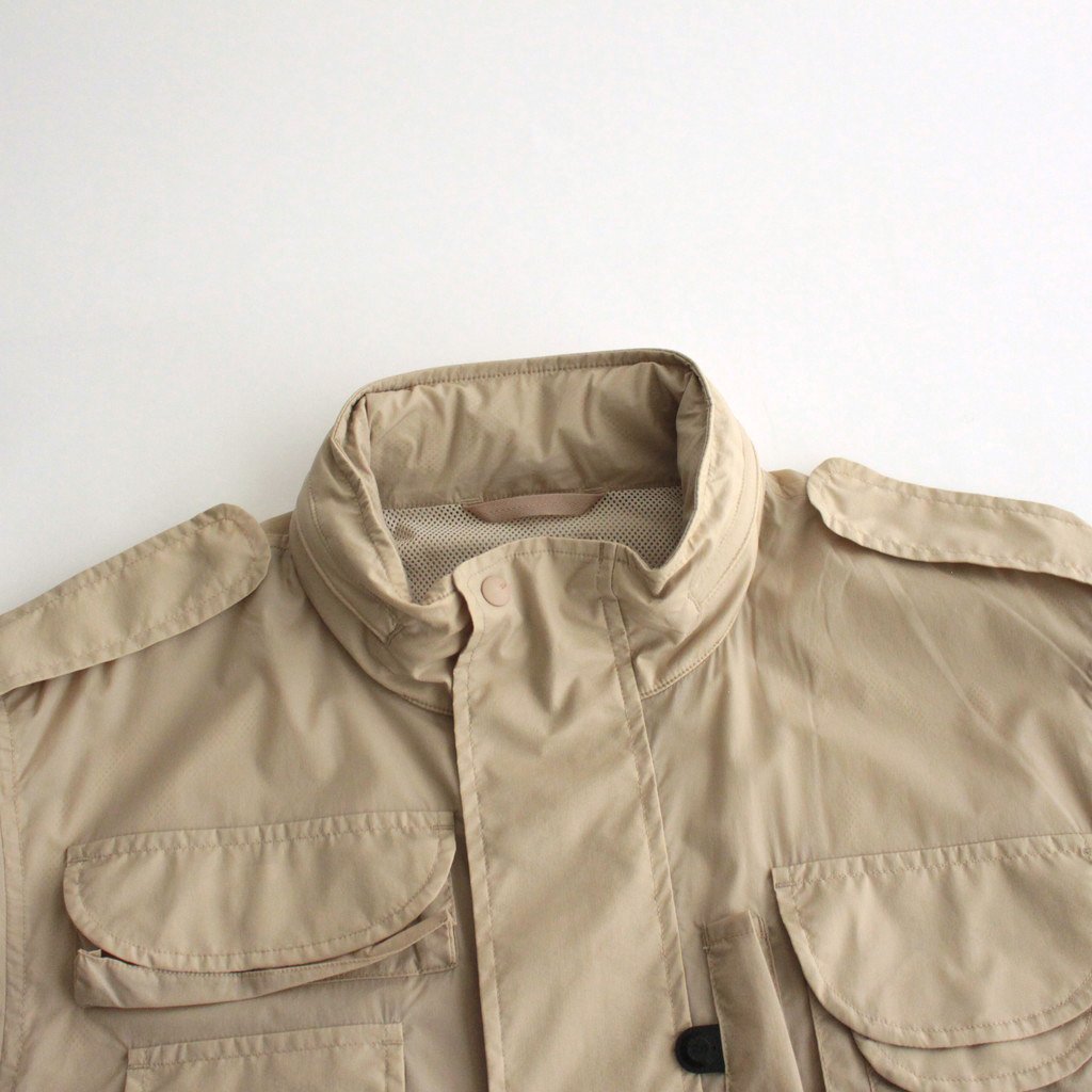 W'S TECH 2WAY PERFECT FISHING JACKET #L.BEIGE [BJ-28023L]