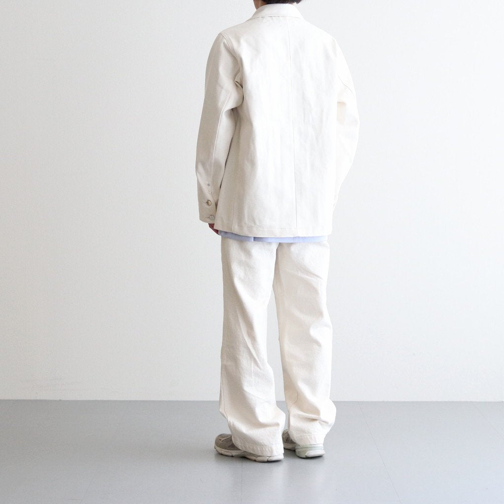 WORK JEAN TROUSERS #RINSED RAW WHITE [ST-48] _ TANAKA | タナカ