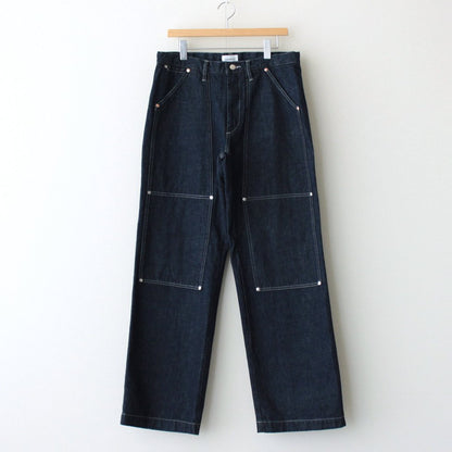 WORK JEAN TROUSERS #RINSED BLUE [ST-48]