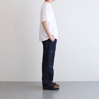 WORK JEAN TROUSERS #RINSED BLUE [ST-48]