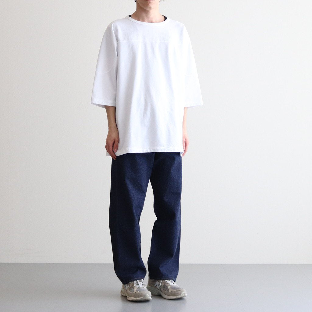 FOOT BALL T-SHIRT #WHITE [H2301-CS017]