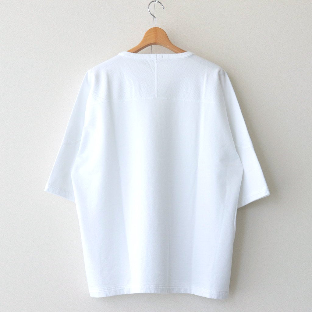 FOOT BALL T-SHIRT #WHITE [H2301-CS017]
