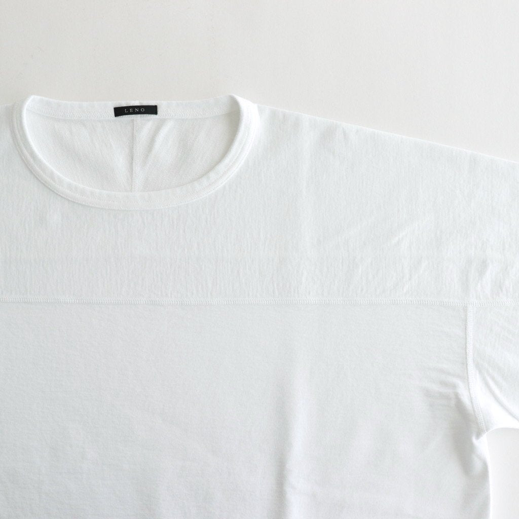 FOOT BALL T-SHIRT #WHITE [H2301-CS017]