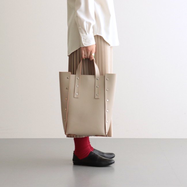 ASSEMBLE HAND BAG TALL M #BEIGE [DI-RB-ATM]