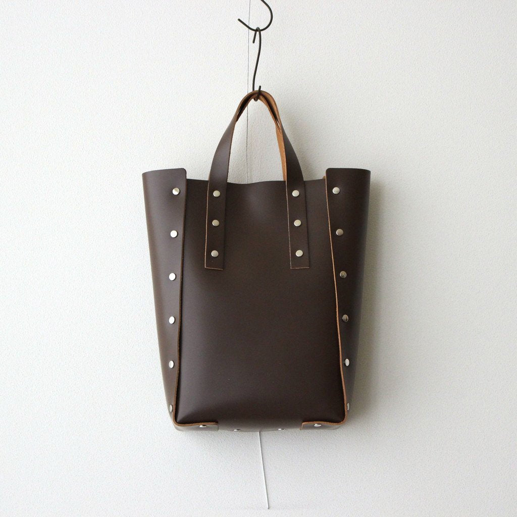 ASSEMBLE HAND BAG TALL M #DARK BROWN [DI-RB-ATM]