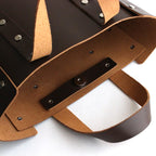 ASSEMBLE HAND BAG TALL M #DARK BROWN [DI-RB-ATM]