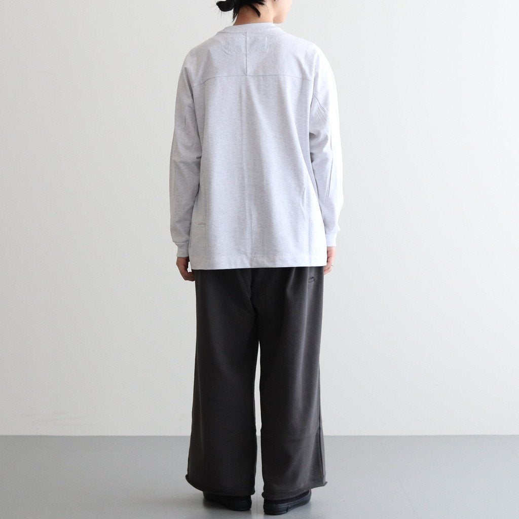 タイダイプリントヨークスリーブロンT #GREEN X ORANGE [D123-T964]