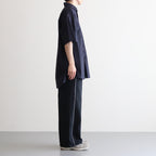 OVERSIZED SS SHIRT #DARK NAVY [ST.548-1]