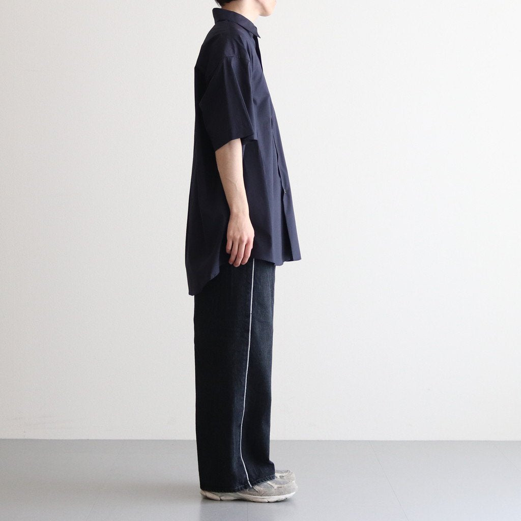 OVERSIZED SS SHIRT #DARK NAVY [ST.548-1]