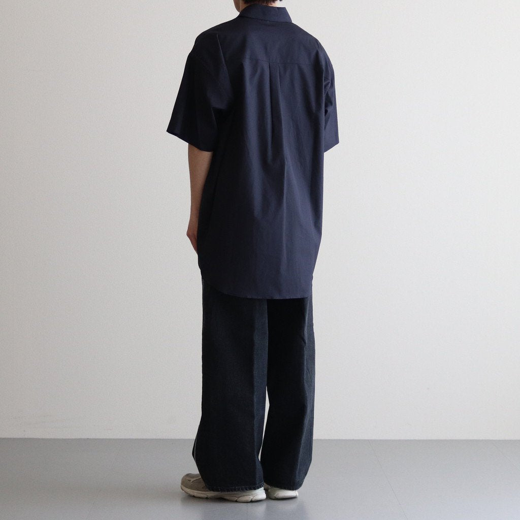 OVERSIZED SS SHIRT #DARK NAVY [ST.548-1] _ stein | シュタイン