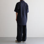 OVERSIZED SS SHIRT #DARK NAVY [ST.548-1]