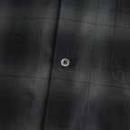 OVERSIZED SS SHIRT #NAVY CHECK [ST.548-3]