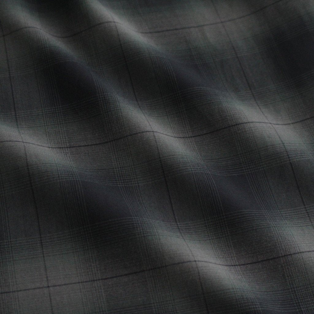 OVERSIZED SS SHIRT #NAVY CHECK [ST.548-3]