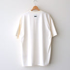 PRINT TEE MERCERISED COTTON - WATER - #WHITE [ST.551]