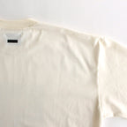 PRINT TEE MERCERISED COTTON - WATER - #WHITE [ST.551]