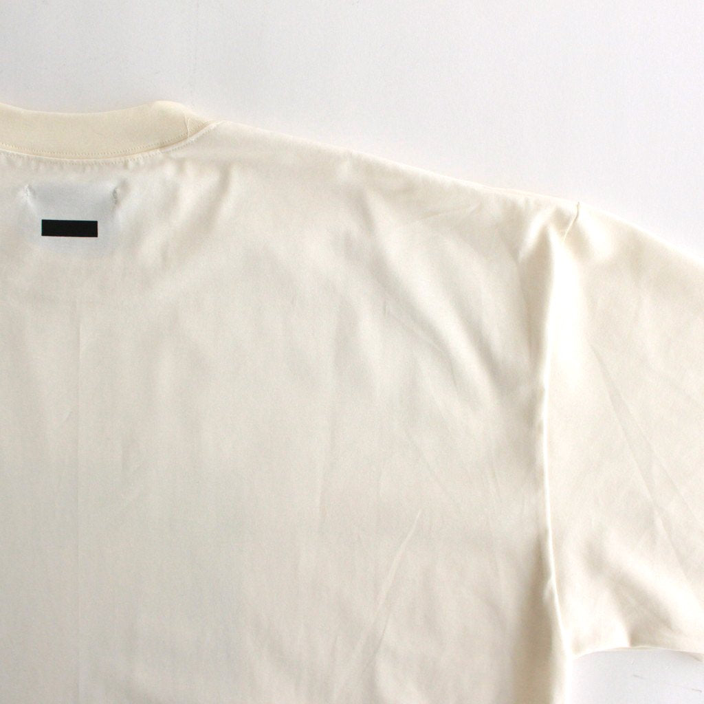 PRINT TEE MERCERISED COTTON - WATER - #WHITE [ST.551]